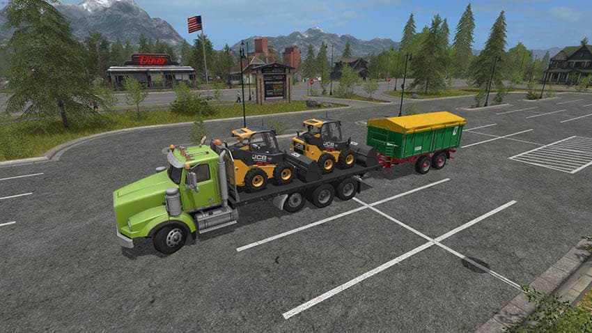 BBM Tri Axle Flat Bed Truck [MP] 3