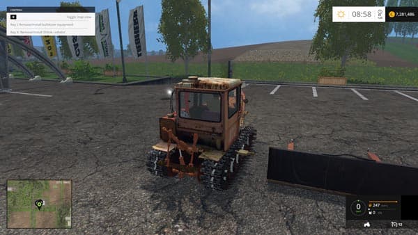BULLDOZER DT 75B 2