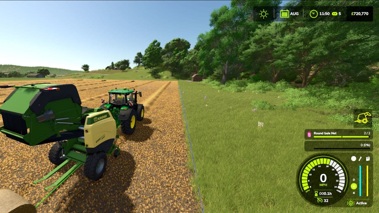 Baler Door State HUD 3