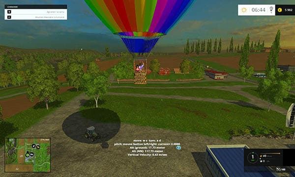 Balloon trip