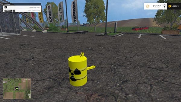 Barrel Weight nuclear-White [SP] 3