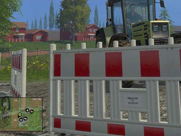 Barrier hoarding [SP]