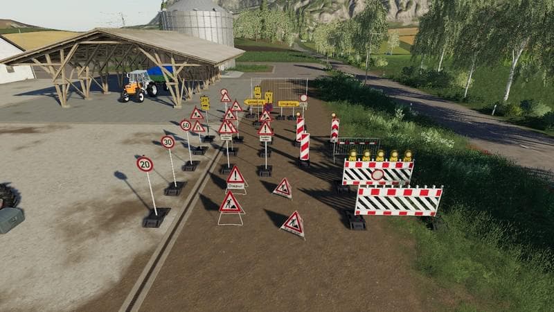 Barrier pack placeable 3