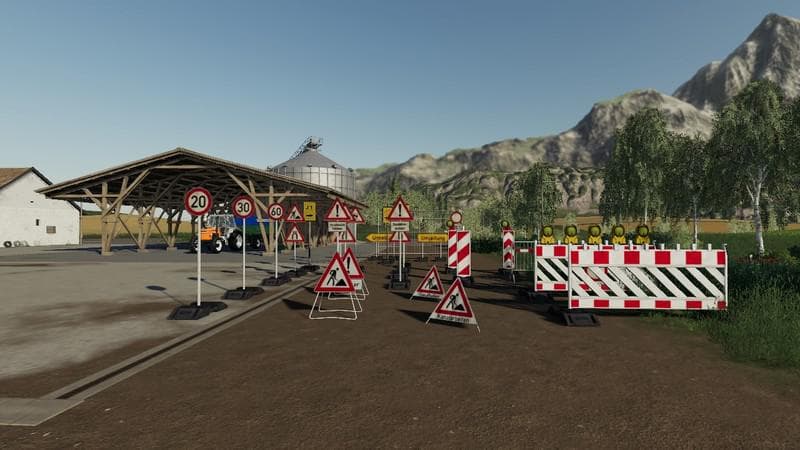 Barrier pack placeable