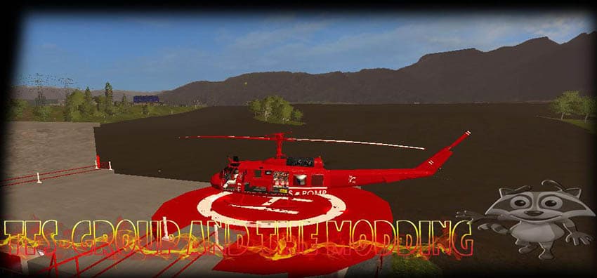 Bell UH1D SAPEURS POMPIERS 2