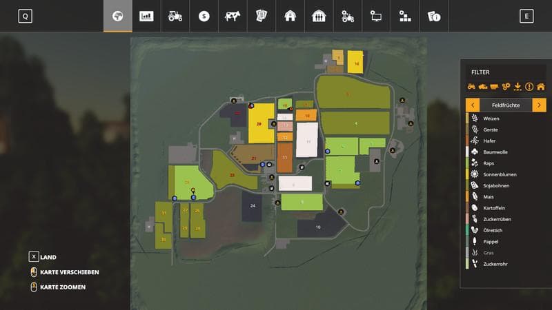 Bettingen Map