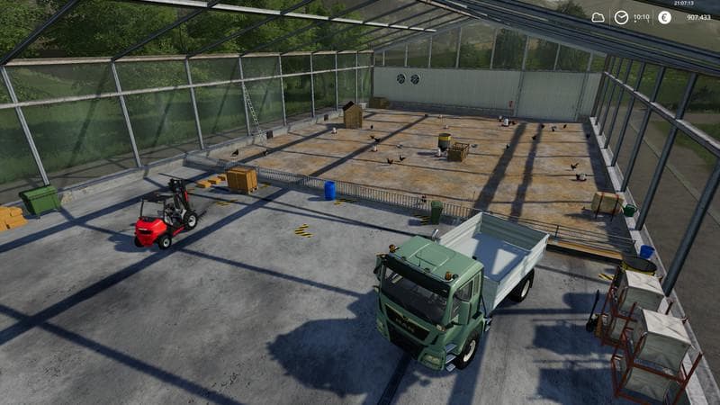 BIG CHICKEN COOP (PLACEABLE – 200 CHICKEN) .