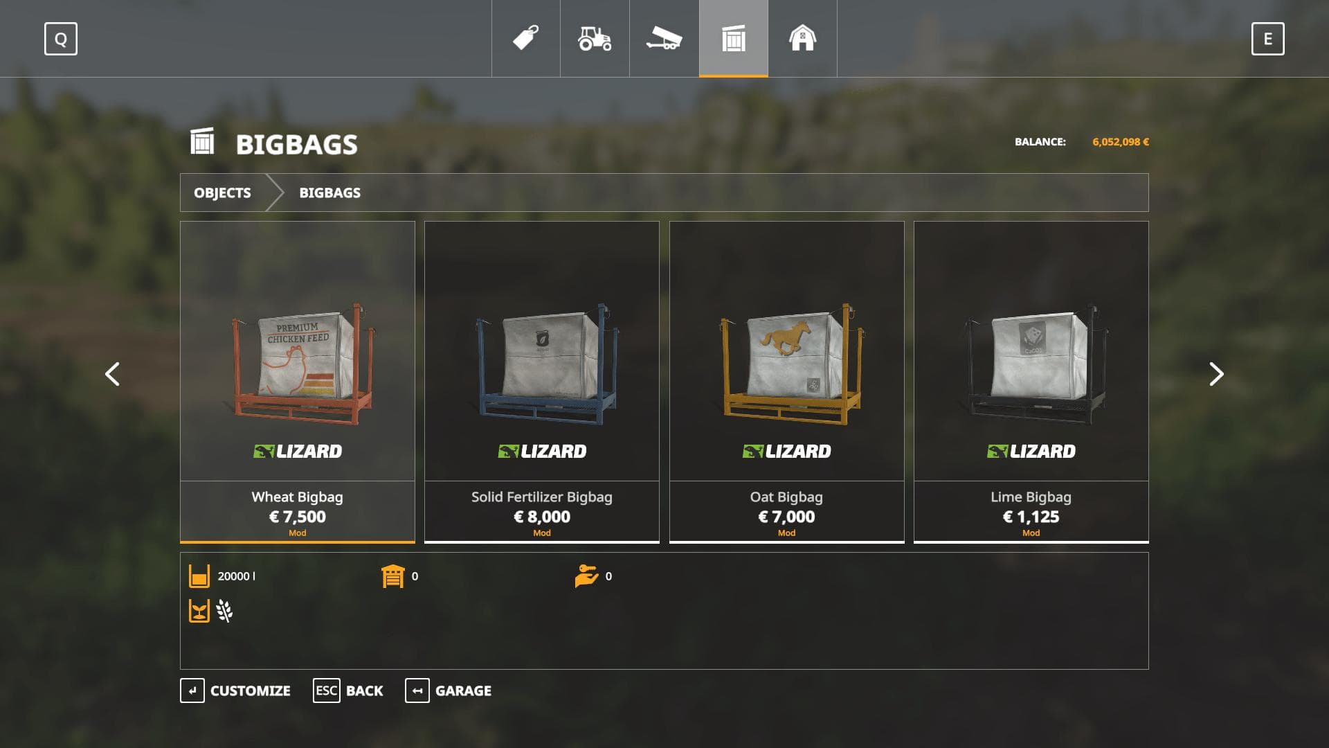 Bigbags and Pellets 5000L, 10000L, 20000L 2