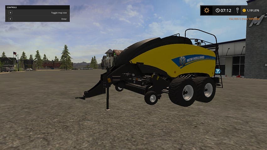 Larger bales capacity New Holland Bigbaler 1290 [SP] 3