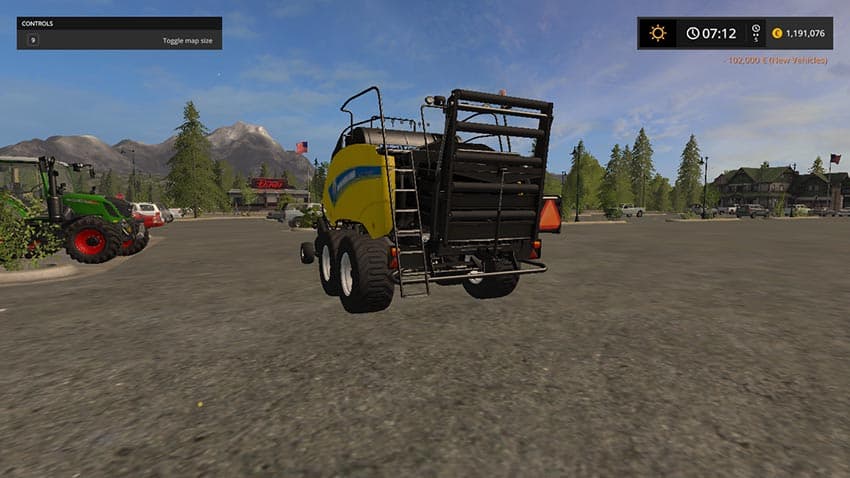 Larger bales capacity New Holland Bigbaler 1290 [SP] 2