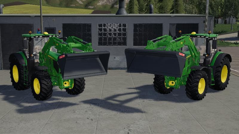 Bigger front loader shovels 2