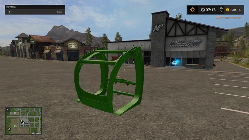 Bigger wheel loader log fork [MP] 3