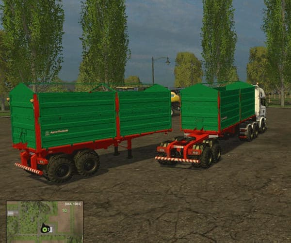Bitrem agricultural trailer [MP] 2