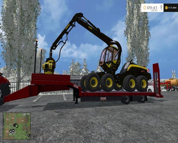 Black Muller low loader [MP] 3