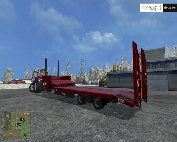 Black Muller low loader [MP]