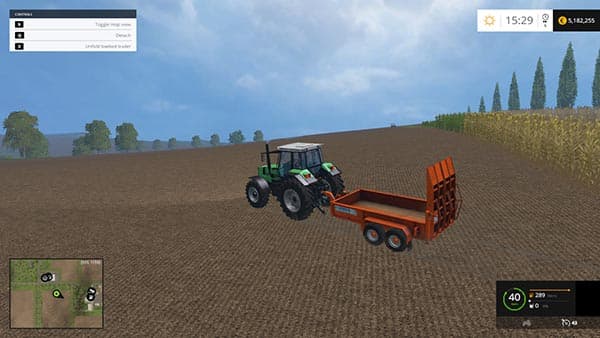 Blomenroehr Transport trailer