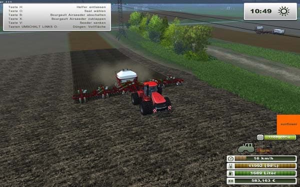 Bourgault seeding [MP] 2