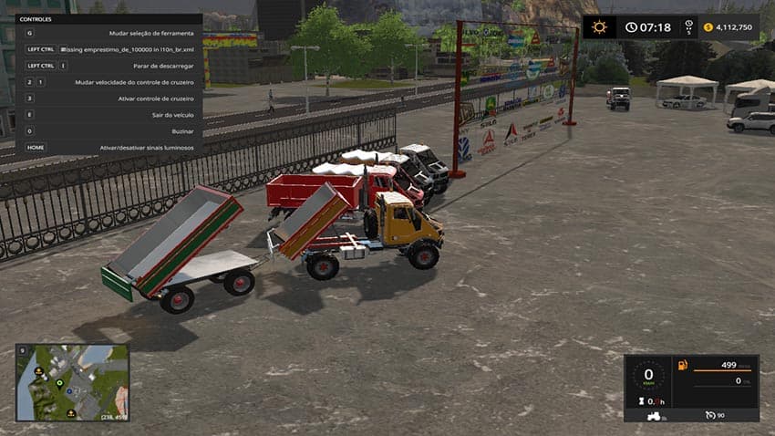 Bremach T-Rex 4x4 com cacamba 2