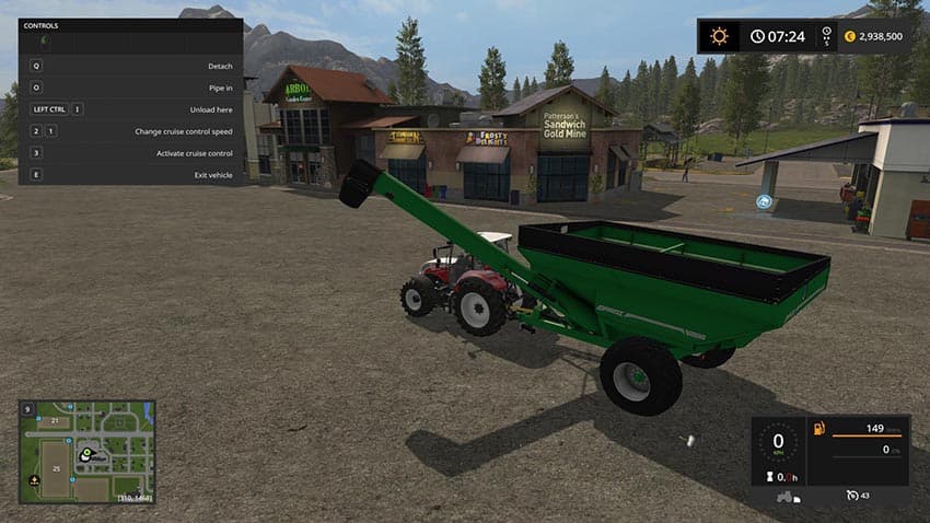 Brent Grain Cart