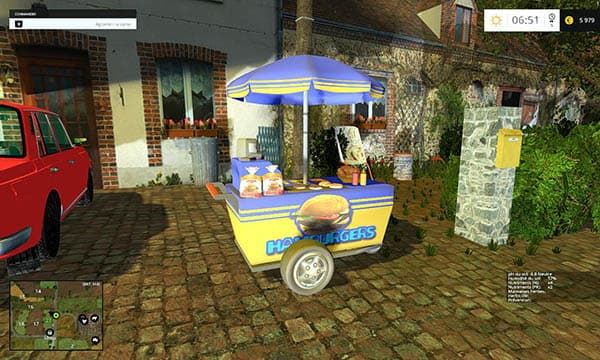 Burgers cart 2