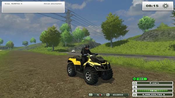 CAN AM Outlander 1000XT