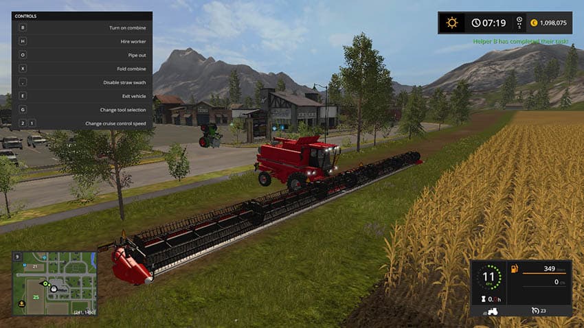 CASE IH 3162 90FT CUTTING BAR 27.50m [MP]