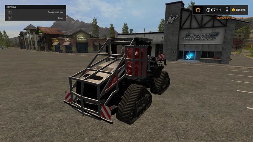 CASE IH QuadTrac Forestry Addon 3