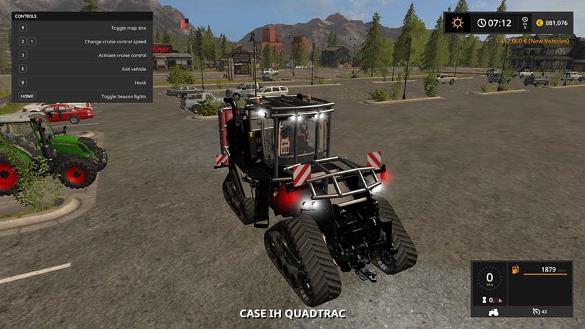 CASE IH QuadTrac Forestry Addon 2