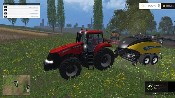 CASE MAGNUM 380 REAL ENGINE