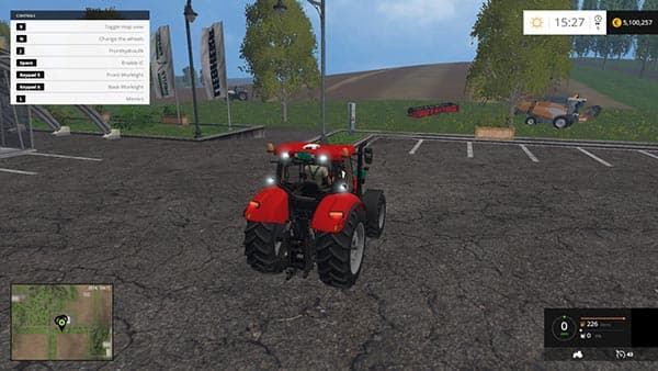 CASE MAXXUM 125 2