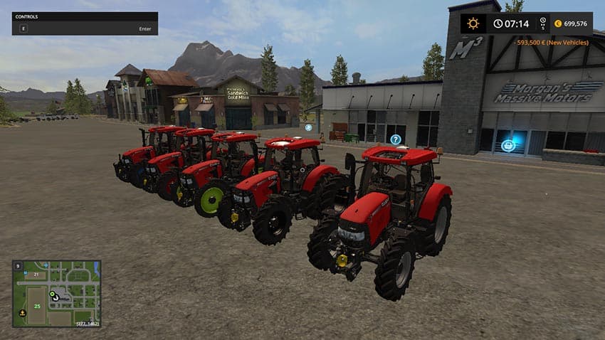 CASE MAXXUM CVX 110 3