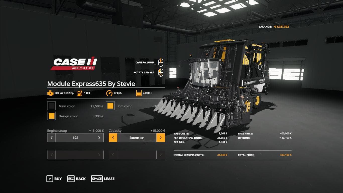 CASE Module Express 635 By Stevie 2