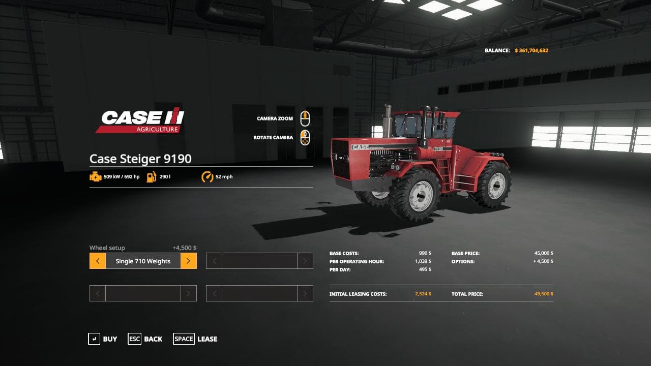 CASE STEIGER 9190