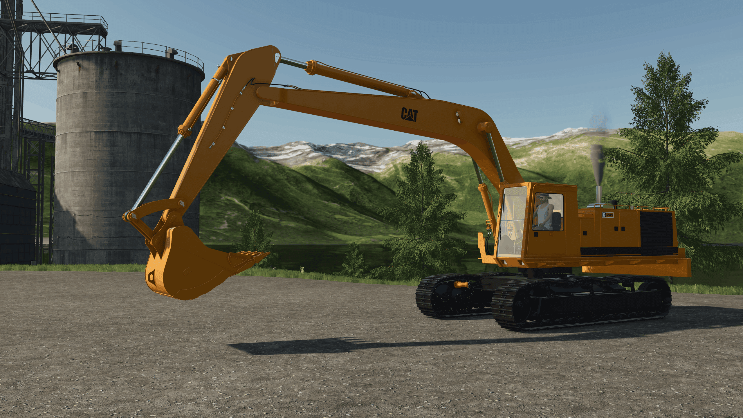 CAT 245 Excavator 4