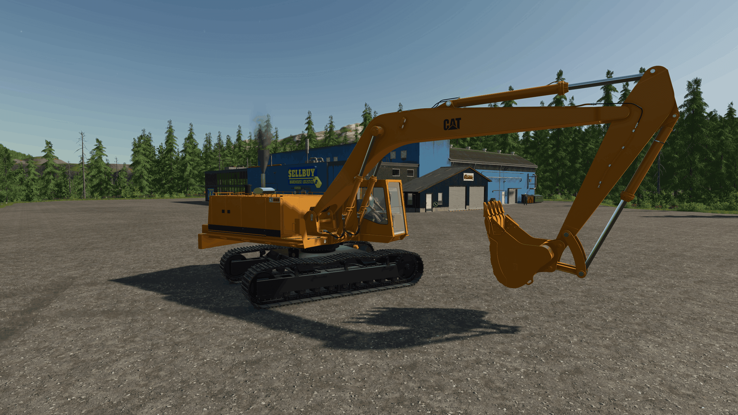 CAT 245 Excavator 3