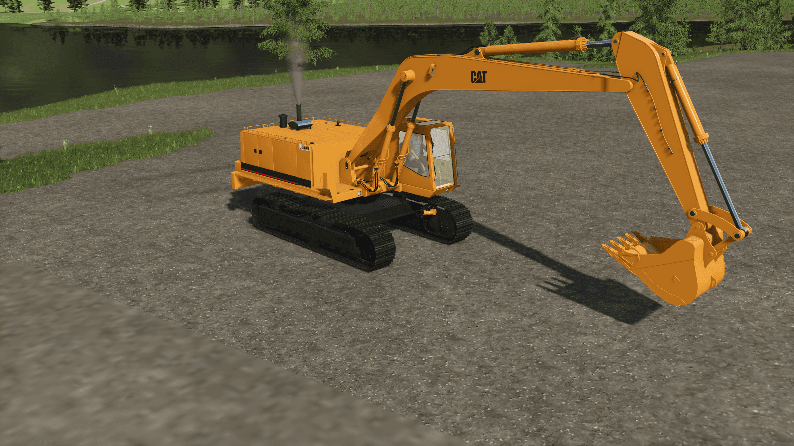 CAT 245 Excavator 2