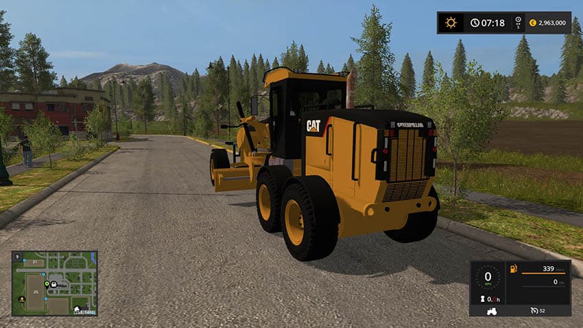 CAT 140m grader 2