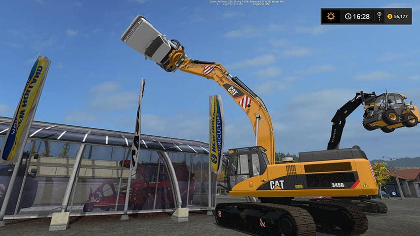 CAT 345D Grapple 3