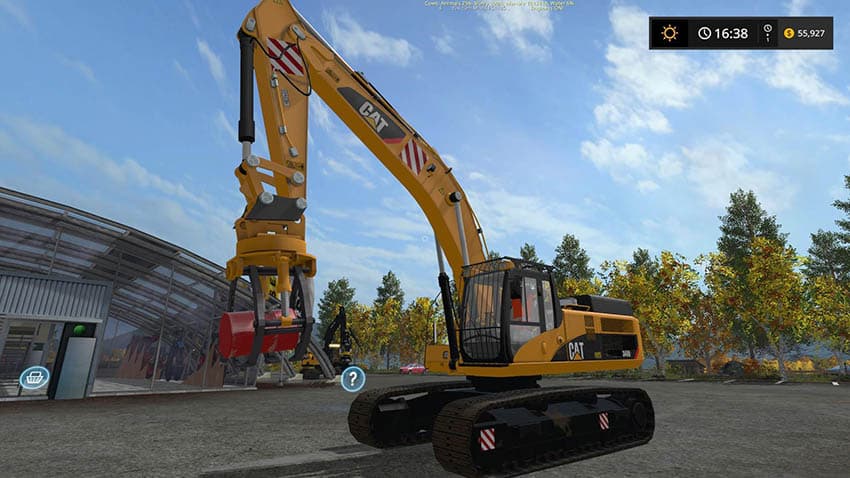 CAT 345D Grapple 2