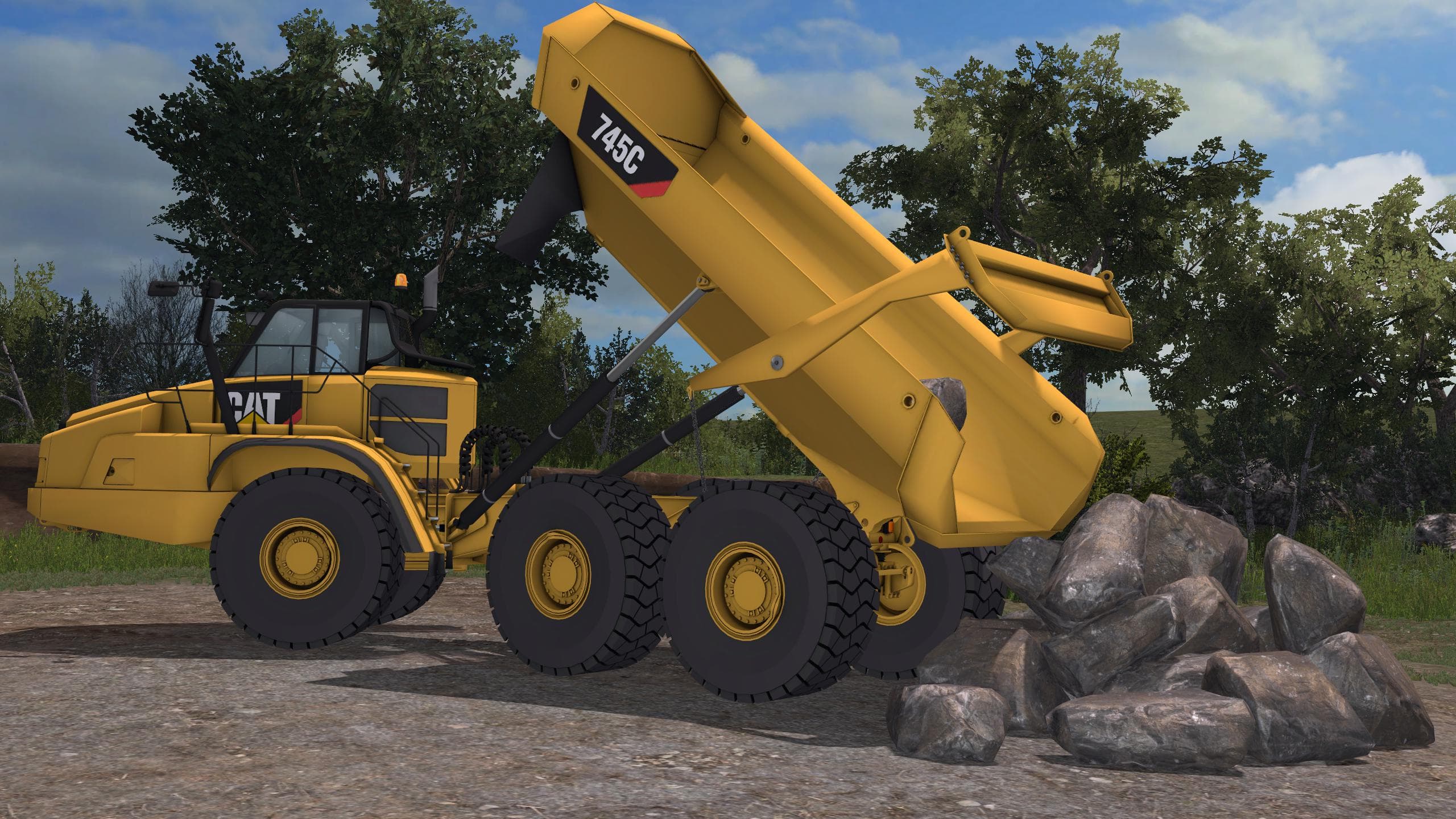CAT 745C 2