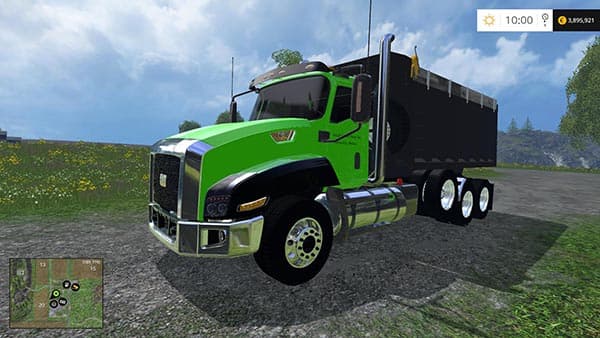 CAT T660 Tri Axle Dump Truck 3