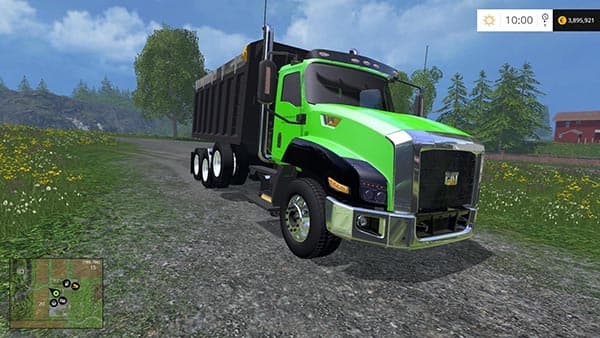 CAT T660 Tri Axle Dump Truck 2