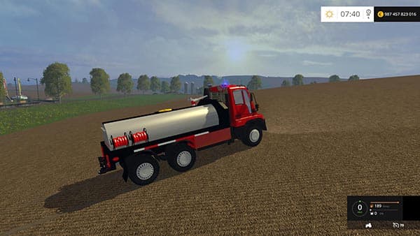 CCGCHR sur un chassis unimog