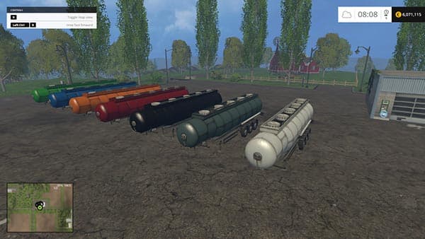 CISTERN WATER AND MILK TRAILER 3