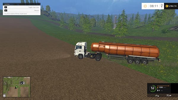CISTERN WATER AND MILK TRAILER 2