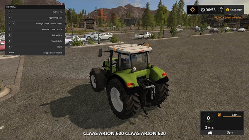 CLAAS ARION 620 Cebis 2