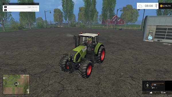 CLAAS AXION 830 CEBIS [MP] 3