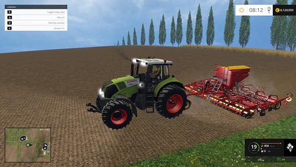 CLAAS AXION 830 CEBIS [MP]