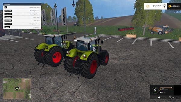 CLAAS AXION 950 & 850 PACK [MP] 2