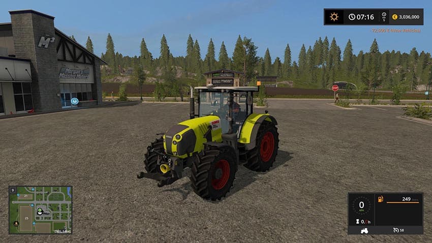 CLAAS Arion 650F 3